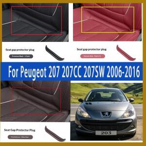 푸조 207 2006-2016 2011 2012용 플러그인 카시트 틈새 채우기 탄성 EVA 스트립