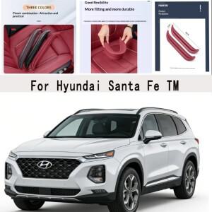 현대 싼타페 TM용 플러그인 카시트 가방홀더, 탄성 틈새 충전 스트립, 범용 블로커, 낙하 방지