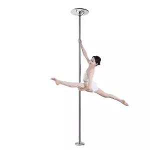 가정용 폴댄스봉 스포츠 댄스 홈폴 연습용 스핀 기둥 학원 고정식 실버