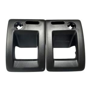 폭스바겐 파사트 B6 2006-2012 CC 357 358 3C5885893 용 뒷좌석 블랙 시트 등받이 구멍 잠금 트림 패널 1개