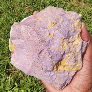 새로운 천연 퍼플 포스포시더라이트 원석 치유 광물 레이키 위카 영적 에너지 크리스탈