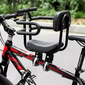 앞좌석 보조의자 자전거 동승 스툴 뒷안장 산악 체어 접이식 푹신한 안전 어린이