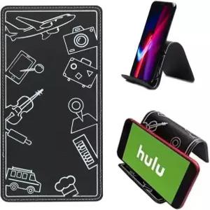 비행기 휴대폰 홀더 유연한 책상 침대 사무실 러닝머신 집 기내 여행 액세서리를 위한 접이식 스탠드 멋진