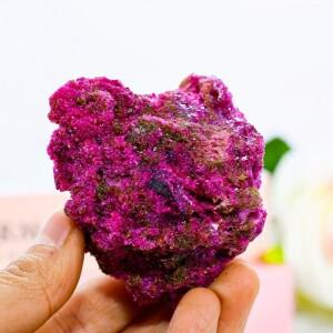 도매 천연 크리스탈, 원석 레드 루비 표본, 커런덤 광물, 에너지 스톤, 가정용 장식석