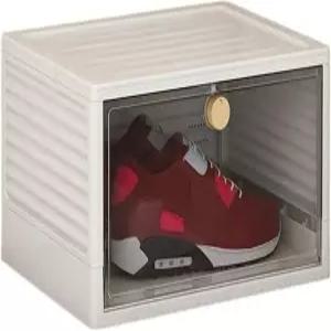 입구 신발 상자 정리함용 A1DFDFGOQSFG 신발장 옷장용 모던 스태커블 투명 오픈 커버 여성 및 남성