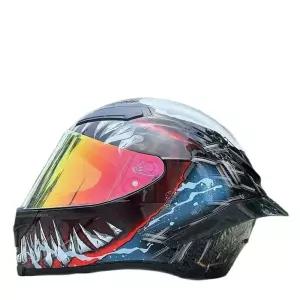 2024 바이크 풀 오토바이 빅 헬멧 라이더 ECE 독 승인 겨울 시즌 레이싱 스포