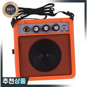 미니 기타 앰프 5W 소형 스피커 전기  악기용 볼륨 조절 기능