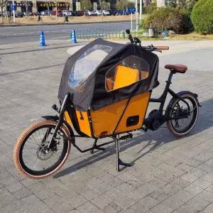 웅즈 카고바이크 전기자전거 반려견 1개 앞바구니