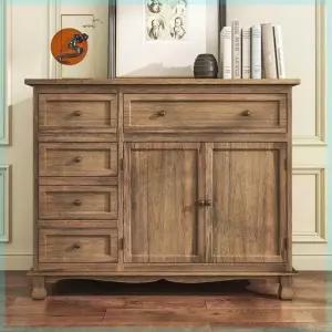 원목 서랍장 빈티지 거실 보관함 수납가구 소품 엔틱 인테리어 장식장 프렌치