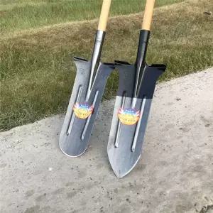 나무뿌리제거 조경삽 긴삽 뿌리 소형망간강삽 나무파기용