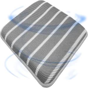 AEROiVi 사무실 의자 쿠션 17.7인치 L W 1.2인치 H 미끄럼 방지 카시트 3D 에어 메시 패드로 장시간 앉아도