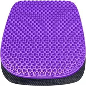 미끄럼 방지 커버 부드럽고 통기성이 좋은 대형 젤 시트 쿠션 의자용 자동차 사무실 책상 휠체어17인치 x