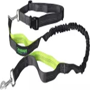 JESPET 최대 150파운드의 중대형견을 위한 러닝 워킹 하이킹 조깅을 무료 반려견 목줄 반사 번지와 조절