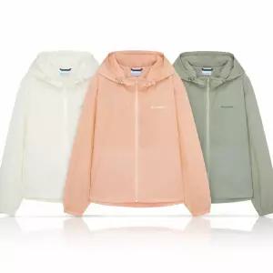 [국내매장판] 컬럼비아 여성 바람막이 자켓 윈드브레이커 골프 등산 경량 간절기 여름 점퍼