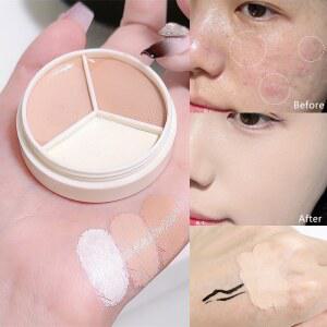 컬러 컨실러 팔레트 하이 커버리지 커버 메이크업 내추럴 서클 페이스 피니쉬 다크 파운데이션 베이스