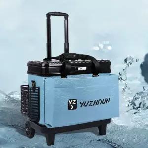 낚시 태클박스 캐리어 다기능 가방 아이스박스 낚시통 민물 바다 바퀴 이동식