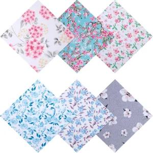 6PCS 두꺼운 안경 청소용 천 우아한 꽃 디자인 마이크로파이버 렌즈 재사용 가능한 및 휴대폰 화면용