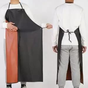 양면 방수 앞치마 작업 업소용 식당 설거지 주방 앞치마