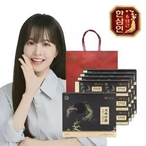 [한삼인][농협홍삼] 한삼인 기력보황 60ml 30포 4세트+쇼핑백