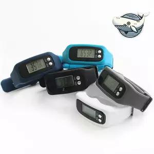 스포츠 런닝 만보기 손목 시계 실리콘 운동 팔찌 시계 oeA4+5dPJ