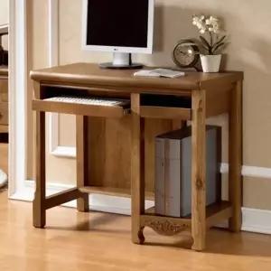 가구산책 엔틱 원목 컴퓨터책상 입식PC테이블 B2139