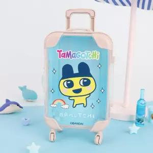 다마고치 유아 실제모양 그데로 소꿉 마메치 미니 캐리어 파우치 7x11 원목완구