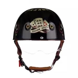 스냅백 헬멧 바이크 오토바이 반모 야구모자 레트로 빅사이즈 라이딩