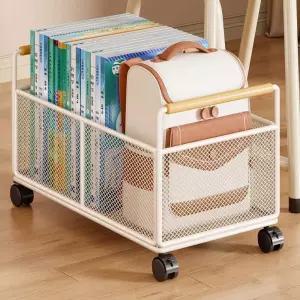 이동식 수납정리함 가방카트 서류 가방정리 사무실 메쉬 실속형