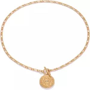 여성용 고급 금화 목걸이용 GYRMMUE 리온 펜던트 보호 페이퍼클립 체인 참 경량 저자극 주얼리 생일 기념