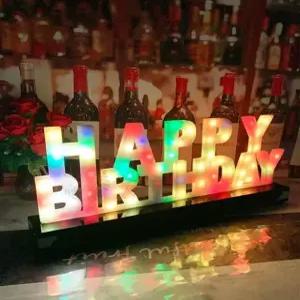 생일 LED 이벤트 나이트 장식조명 파티용 케이크 타워 클럽 백색광