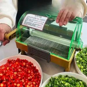 야채 슬라이서 대파 써는기계 고추절단기 파절기 탕파기 채소커팅머신