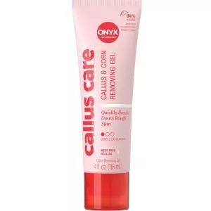오닉스 프로페셔널 캘러스 및 옥수수 필링 젤 4 floz - 원치 않는 3~5분 만에 제거하고 발을 위한 발뒤꿈치