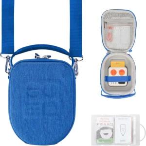 요토 미니용 프로페지온 여행용 케이스 지퍼와 조절 가능한 어깨끈이 달린 하드 쉘 휴대용 최대 12장의