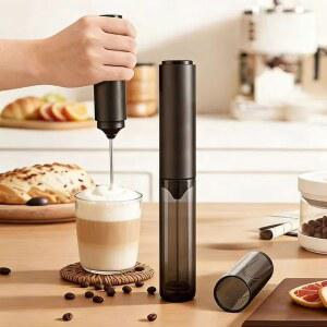 전동 우유 거품기 IN 생성 배터리 전원 거품 빠른 휴대용 AA 커피 메이커 공급 무선
