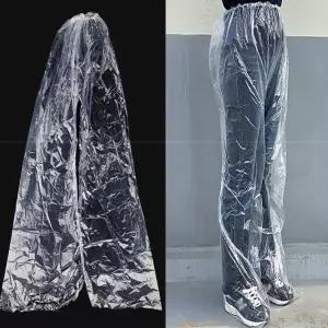 조이풀 투명 비닐 바지 일회용우의