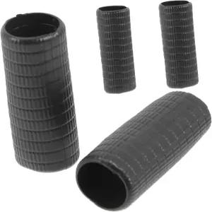 초보자를 위한 밀리스텐 4Pcs 고무 바이올린 활 그립 내구성 있는 음악 악기 액세서리로 학생 연습을 위해