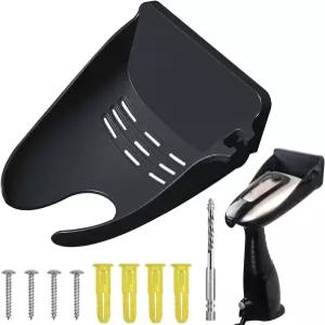 세탁실 수납 정리함을 위한 다림질 보드 행거 월 마운트 의류용 스티머 스탠드 Conair GS59X 모델(블랙)과