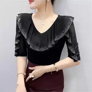 여성 라인 댄스복 모던 스포츠 방송 라틴 줌바 사교 댄스 무대의상