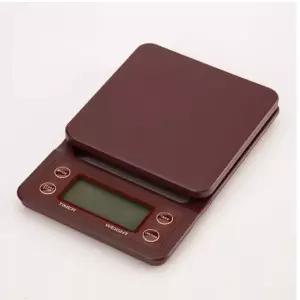 CDGTHYU 프로페셔널 커피 스케일 디지털 드립 타이머 전자 주방 음식 요리 바 Ml 무게 균형