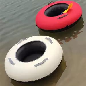 낚시 고무보트 민물 싱글 소형 보트 경량 바다 호수