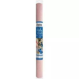 레저 예술의 필수품 다 천 14 카운트 미디엄 핑크 크로스 스티치 원단 자수 제작 및 재봉을 위한 용품