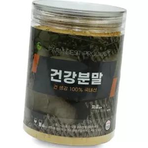 (올핀)생강분말 200g 건생강 건강분말 정든팜 밀폐통