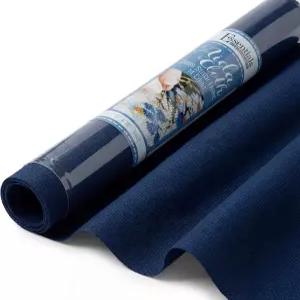 레저 예술 에센셜 바이 에이다 천 14 카운트 네이비 15 x 18 인치 크로스 스티치 원단 심지어 직조 면 자수