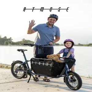 웅즈 카고바이크 화물 앞바구니 삼륜 전동 반려견