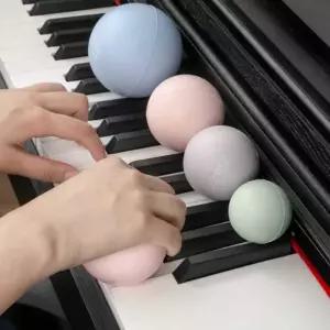 피아노 핑거볼 레슨 연습 손모양 악력 도구 교구 용품 세트 1번볼 + 2번볼 / 조합 사용
