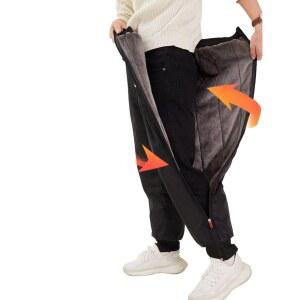 오토바이 방한복 라이더 바지 겨울 오토바이패딩 일체형 우주복 근무 XL 패딩바지