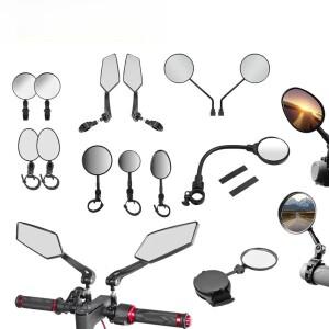 1/2개 자전거 백미러 전동 스쿠터 사이드 오토바이 공용