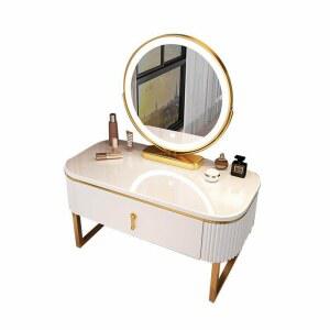 113 좌식화장대 미니화장대 598 거울화장대 미니 골드 침실 거울 다용도