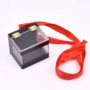 수마그 크리스탈 클리어 스위칭 박스 매직 트릭 예측 스테이지 클로즈업 스트리트 액세서리 일루전 기믹