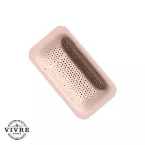 비블코리아 핑크 싱크대 슬라이딩 행거 선반 진열대